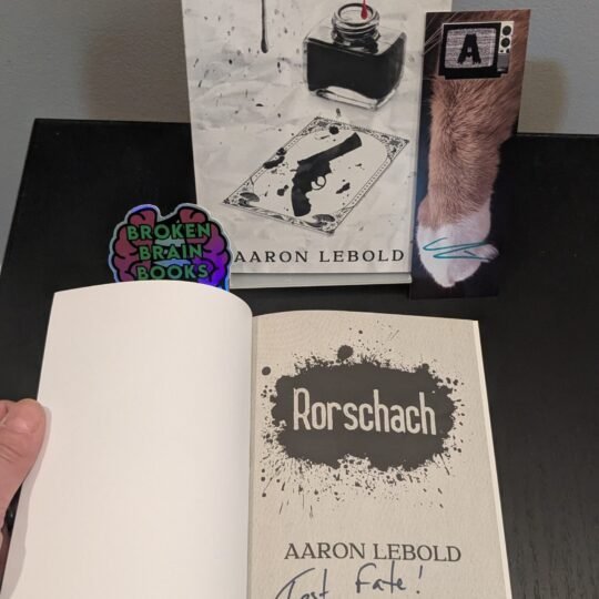 Rorschach by Aaron Lebold (Signed Paperback)