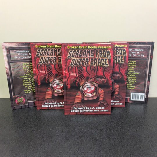 Screams From Outer Space Hardcover (Signed by LM Kaplin)